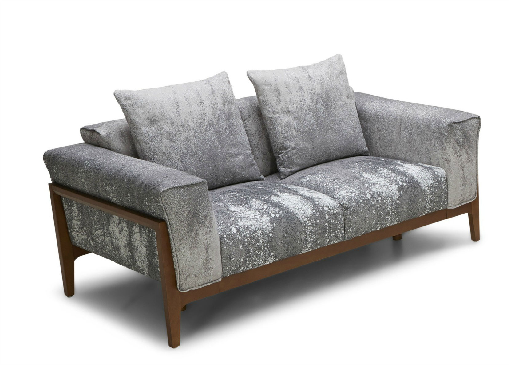 Dove Fabric Sofa With Solid Wood Frame Not Just Brown Dove Fabric Sofa With Solid Wood Frame