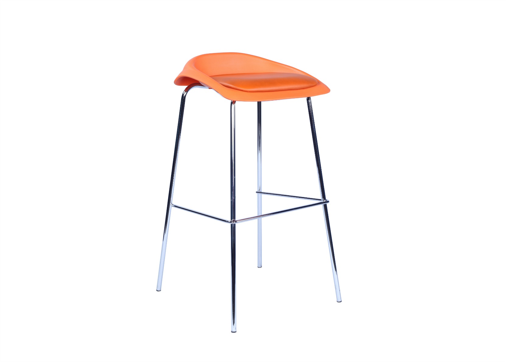 Flame Bar Stool With Chrome Base Not, Flame Bar Stools