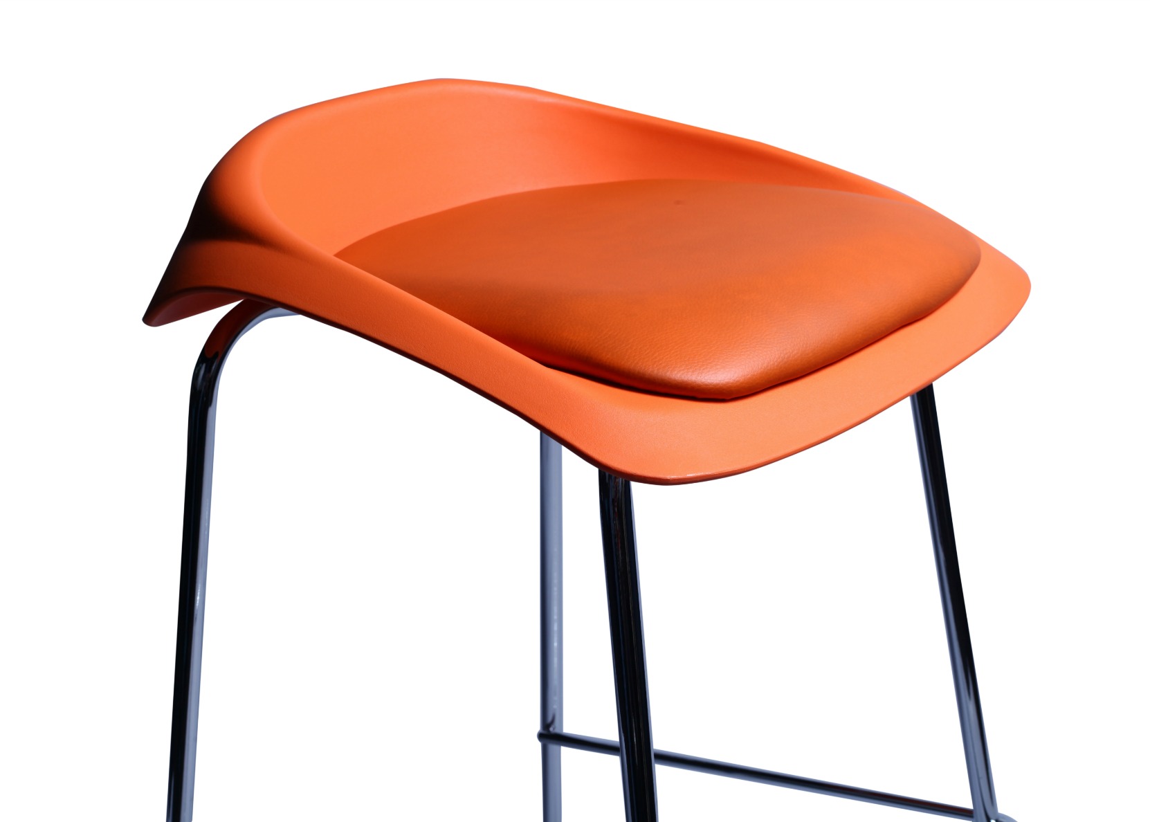 Flame Bar Stool With Chrome Base Not Just Brown Flame Bar Stool With Chrome Base Img 0099 0