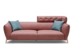 Ruby Leather Sofa With Contemporary Styling